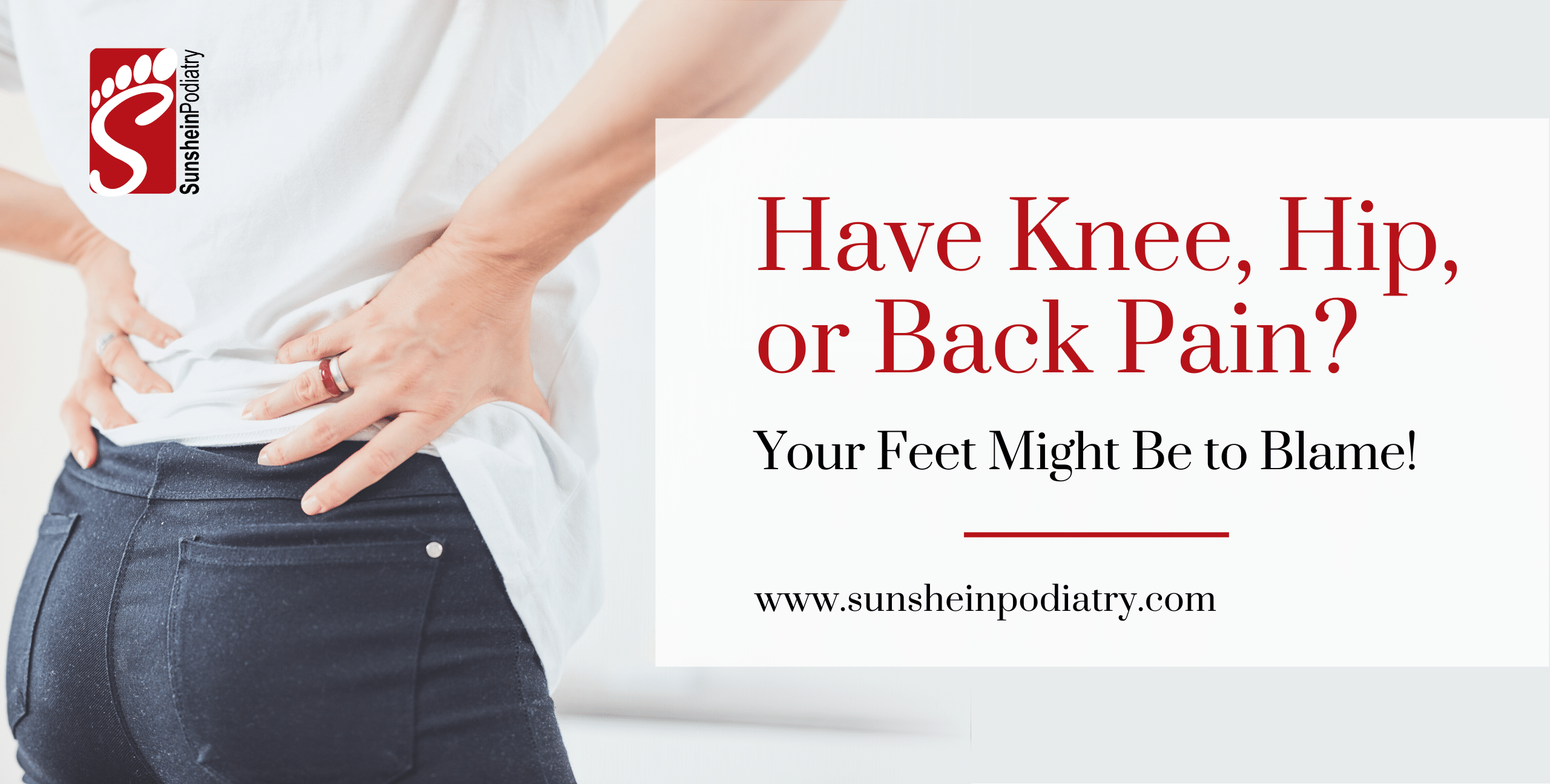 Have Knee, Hip, or Back Pain?
